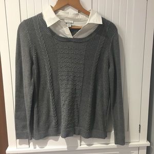 Croft & barrow collard sweater